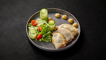 Кальмар с чесночным соусом Кальмар с чесночным соусом
